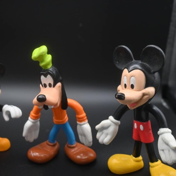 Disney micky mouse and goofy 4 toy bundle - vintage! All 4 included - Picture 9 of 10